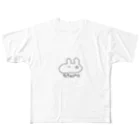 ikimono.comのikimono(うさぎ) フルグラフィックTシャツ