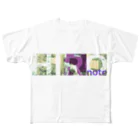 ひろのRoji-FRANCE フルグラフィックTシャツ