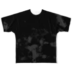 四角十字のSKULL MUSIC/SINCE2010 フルグラフィックTシャツ