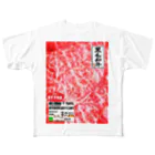 みにゃ次郎の国産和牛 All-Over Print T-Shirt