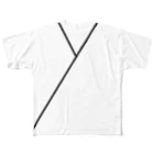 lenonの襟合わせ All-Over Print T-Shirt