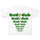 ポンコツホンポのｂｕｄ⚡︎ｄｕｂ⚡︎ｆｌａｓｈ フルグラフィックTシャツ