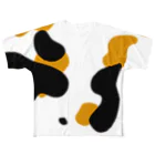 現役デザイナーが作る気ままショップの猫になれるTシャツ（三毛猫ver） フルグラフィックTシャツ