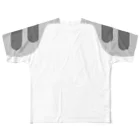 現役デザイナーが作る気ままショップの猫になれるTシャツ（サバトラver） All-Over Print T-Shirt