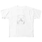 monaのシャイなクマ All-Over Print T-Shirt