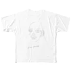 k_studioのI’m bald. All-Over Print T-Shirt