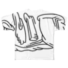 らんかのlanca drawing 007 All-Over Print T-Shirt