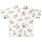 ᴀᴋɪ ¨̮のコーギーくん【柄大きめ】 All-Over Print T-Shirt