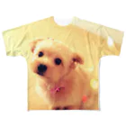 Chino&Cocoのキラキラポメプーのココ フルグラフィックTシャツ