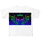 EAGIEのNEON SKULL All-Over Print T-Shirt