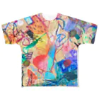 mikoの秘密から生えたお魚たち / Sprouting Fish from Secrets All-Over Print T-Shirt