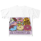 HUI-Studio.のDONUT BOX フルグラフィックTシャツ