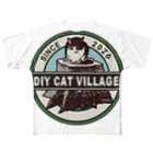 DIY Cat Villageのロゴ DIY Cat Village All-Over Print T-Shirt