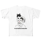 虹色風天丸のねこかぶり（上司ver） All-Over Print T-Shirt