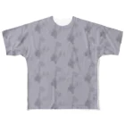 Yuumi Sugiuraのdeers（パープル） フルグラフィックTシャツ