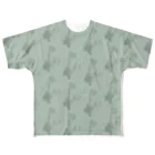 Yuumi Sugiuraのdeers（グリーン） All-Over Print T-Shirt