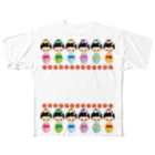 itisgoingwellの着物おなご All-Over Print T-Shirt