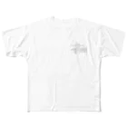 mana__GDのstussy フルグラフィックTシャツ