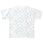 IENITY　/　MOON SIDEの【ADDITIVITY】 セーフティーピン #HOLO white All-Over Print T-Shirt