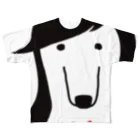 hokuo.kitchenのロン毛なクマさん All-Over Print T-Shirt