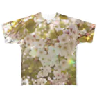 Aiko Nakanoの桜から虹2 フルグラフィックTシャツ