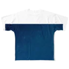 んの星バイカラーシャツ All-Over Print T-Shirt