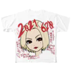 撲我の趣味全開のおみせの撲我さくら2021生誕祭Tシャツ All-Over Print T-Shirt