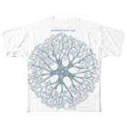 ぼくのすいぞくかん SUZURI店のテヅルモヅルlightcolor フルグラフィックTシャツ