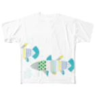 raindropのフルグラフィックシーラカンス フルグラフィックTシャツ