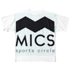 MICS 愛知メモリアルスポーツサークルのMICS公式グッズ フルグラフィックTシャツ