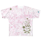 ERIKOERIN ART SHOPのLC314W海図ー桜樹ー All-Over Print T-Shirt