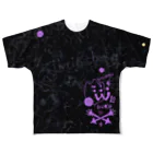 ERIKOERIN ART SHOPのLC314W海図ー夜菫ー All-Over Print T-Shirt