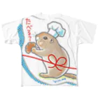 ごまーみんのジリスのクリームパン工場のし〜る All-Over Print T-Shirt