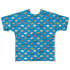 猫と釣り人のSUSHI_CB_FGT All-Over Print T-Shirt