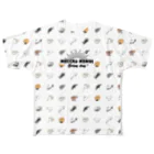 屋台 urukaのMECCHA NEMUI ALL STAR フルグラフィックTシャツ