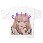 ありがた屋のO N L Y U  フルグラフィックTシャツ