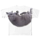 GrayTailのおやすみねこ All-Over Print T-Shirt