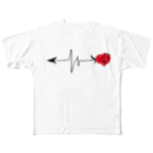 K'ROSEのBeat All-Over Print T-Shirt