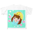 てらもちショップのガブちゃん フルグラフィックTシャツ