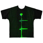 ごみの心電図モニター改 All-Over Print T-Shirt