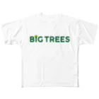 BIGTREESのBIG TREES 文字Tシャツ フルグラフィックTシャツ