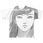 ムスメミユキのにりたーづらー All-Over Print T-Shirt