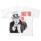 DEAD END DESIGNのI HATE YOU FOR ... フルグラフィックTシャツ