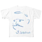 OSHIYOMANのシベリウス　J.Sibelius フルグラフィックTシャツ