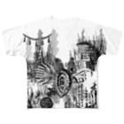 うずまきモンスターのヤオロズの神および霊＃００１ All-Over Print T-Shirt