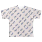 マルティ部屋のマルティの熊柄伝説うすぴんく All-Over Print T-Shirt