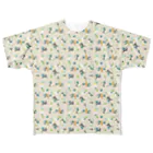 SCHINAKO'Sのハーブとうさぎさん柄 All-Over Print T-Shirt