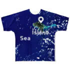 WEAR YOU AREの沖縄県 島尻郡 フルグラフィックTシャツ