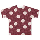 あわじテキスタイルのぜんざいTシャツ All-Over Print T-Shirt