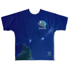 WEAR YOU AREの鹿児島県 大島郡 フルグラフィックTシャツ